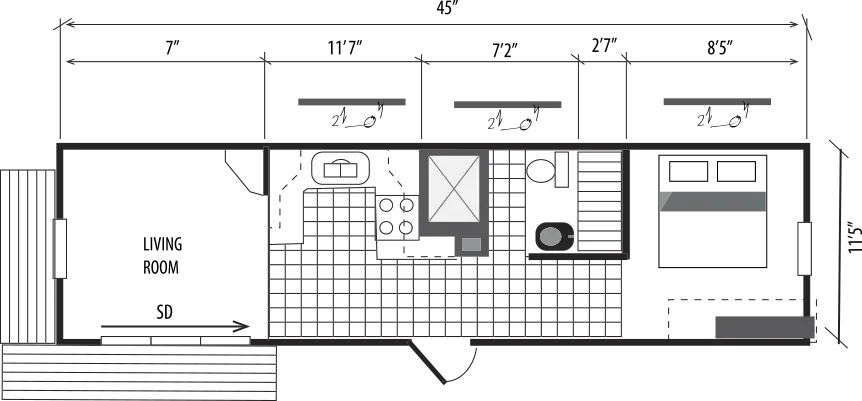 Apartment First floor plan - fb体育
